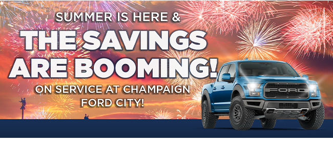 Promotional Offer from Champaign Ford City, Champaign Illinois