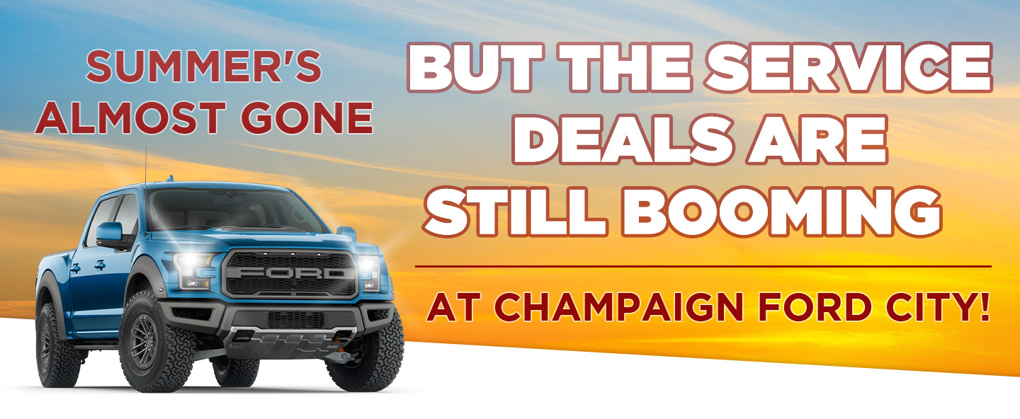 Promotional Offer from Champaign Ford City, Champaign Illinois