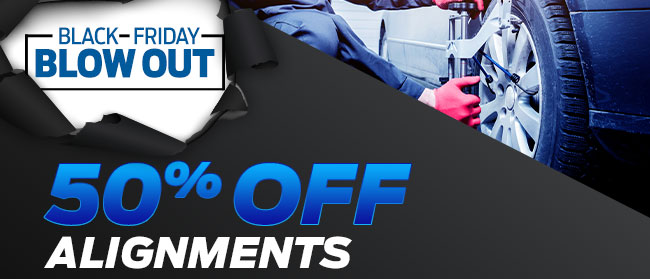 50% Off Alignments 