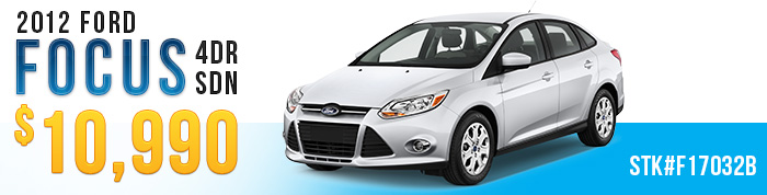 2012 Ford Focus 4DR SDN