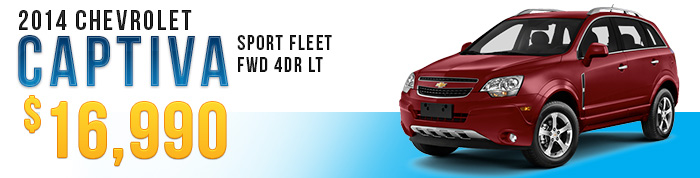 2014 Chevrolet Captiva Sport Fleet FWD 4dr LT 