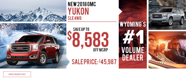 New 2018 GMC Yukon SLE 4WD