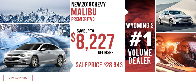 New 2018 Chevy Malibu Premier FWD