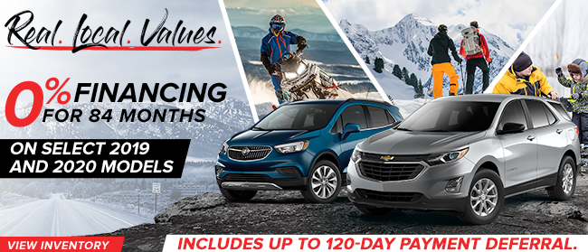 % APR for 84 months on Select 2019 and 2020 Models