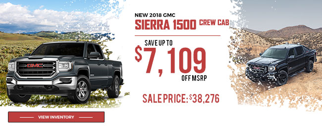 NEW 2018 GMC Sierra 1500 Crew Cab
