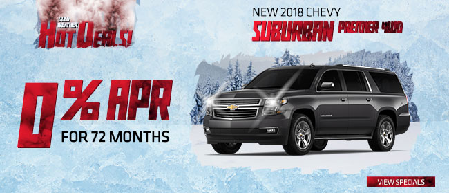 New 2018 Chevy Suburban Premier 4WD