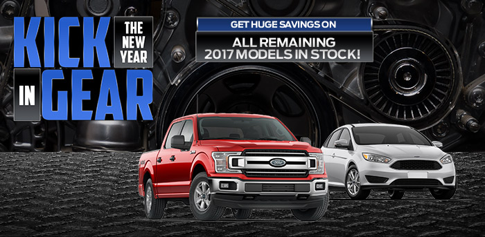 Kick The New Year In Gear! Get Huge Savings On All Remaining 2017 Models In Stock!