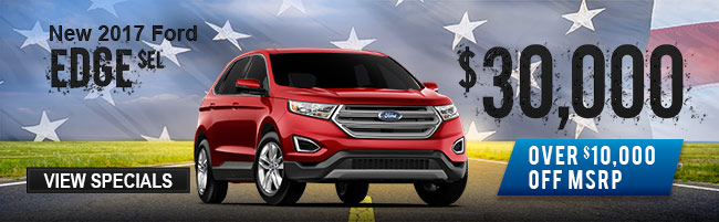 New 2017 Ford Edge SEL