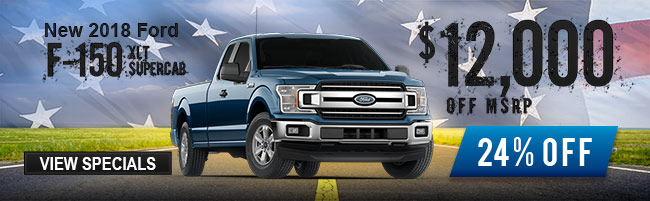 New 2018 Ford F-150 XLT SuperCab