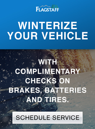 Winterize Your Vehicle with Complimentary Checks on brakes, batteries and tires.