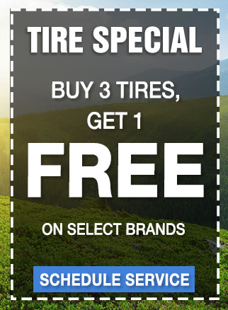 Buy Three Tires, Get One Free