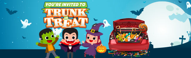 You’re Invited To Trunk Or Treat