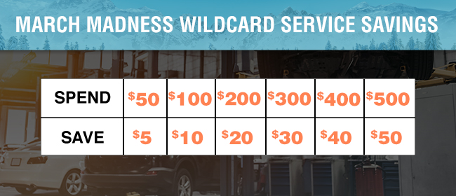 March Madness Wildcard Service Savings