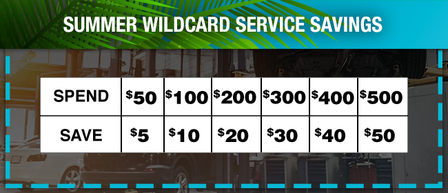 Summer Wildcard Service Savings