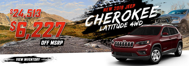 2019 Jeep Cherokee Latitude 4WD

