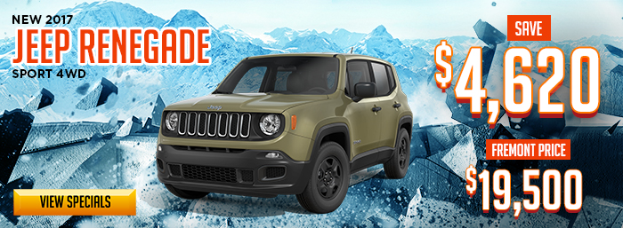 NEW 2017 Jeep Renegade Sport 4WD