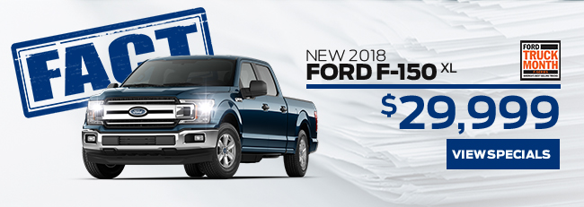 NEW 2018 Ford F-150 XL