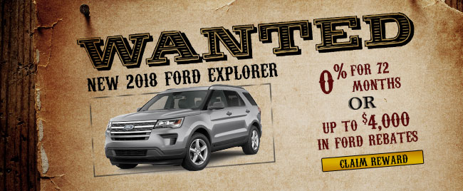 New 2018 Ford Explorer