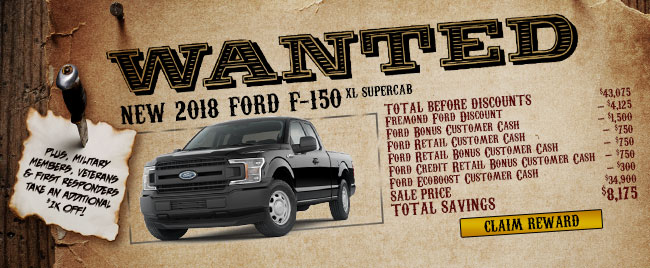 New 2018 Ford F-150 XL SuperCab