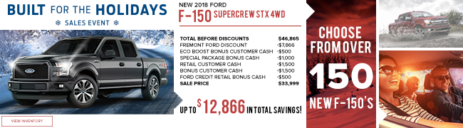 2018 Ford F-150 SuperCrew STX 4WD