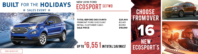 2018 Ford EcoSport SE FWD