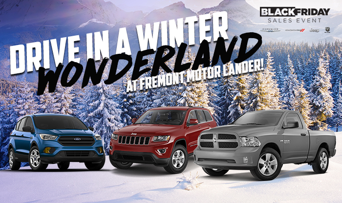 Drive In A Winter Wonderland At Fremont Motor Lander