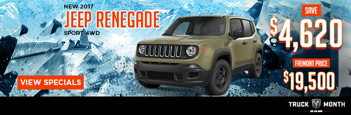 New 2017 Jeep Renegade