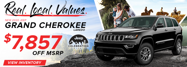 New 2020 Jeep Grand Cherokee Laredo