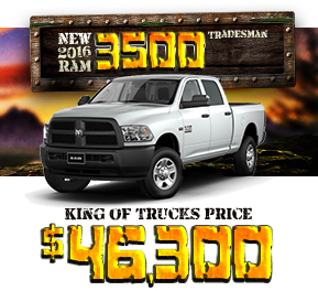 2016 RAM 3500 Tradesman