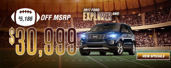 New 2017 Ford Explorer 4WD 