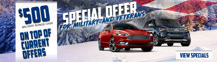 Special Offer For Military And Veterans