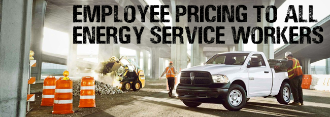 Employee Pricing To All Energy Service Workers