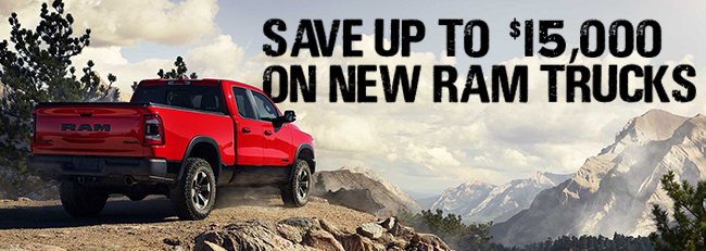 Save Up To $15,000 On New RAM Trucks