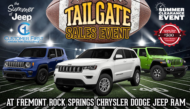 Tailgate Sales Event