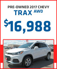 2017 Chevy Trax AWD