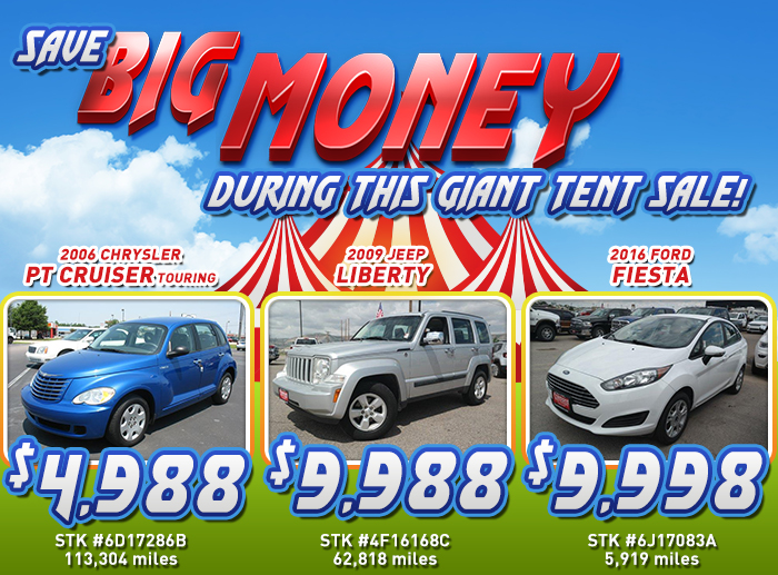 Save Big Money During This Giant Tent Sale!