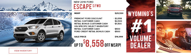2018 Ford Escape S FWD