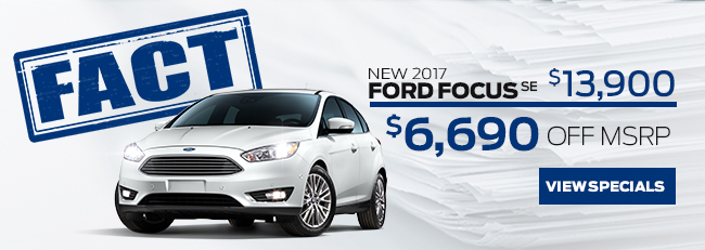 New 2017 Ford Focus SE