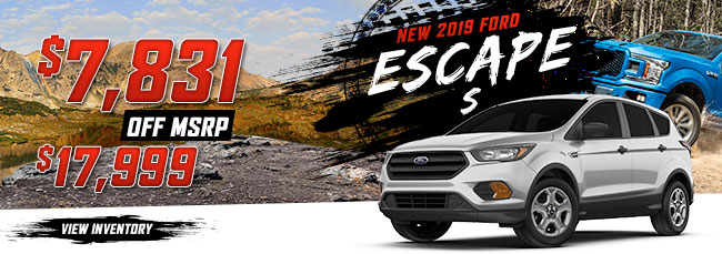 2019 Ford Escape S 