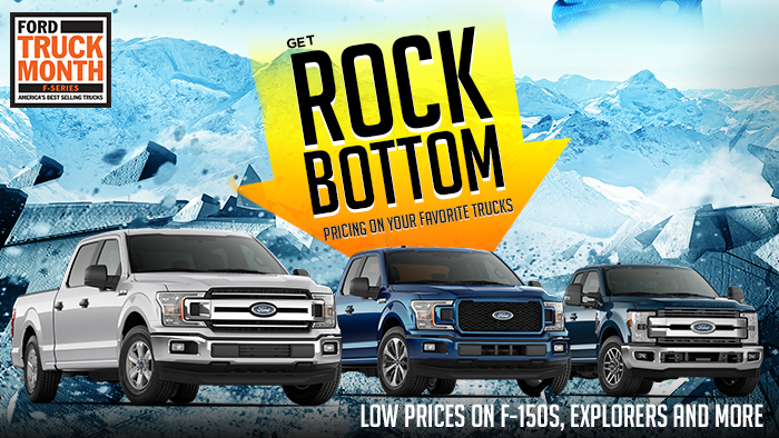 Get Rock Bottom Pricing On Your Favorite Trucks