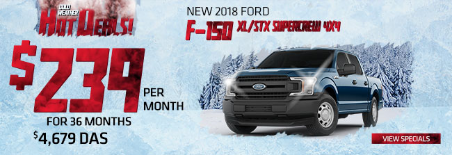 2018 Ford F-150 XL/STX SuperCrew 4X4