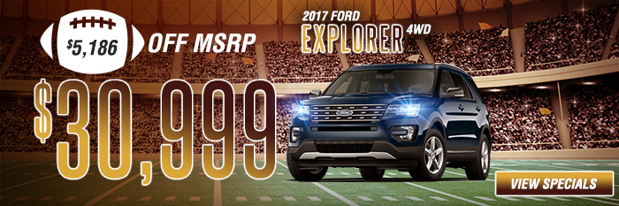 New 2017 Ford Explorer 4WD
