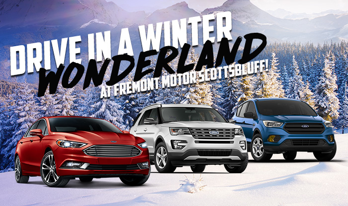 Drive Through A Winter Wonderland At Fremont Motor Scottsbluff!