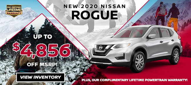 New 2020 Nissan Rogue