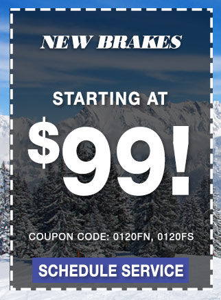 New Brakes Starting at $99!