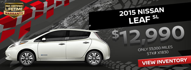 2015 Nissan Leaf SL 