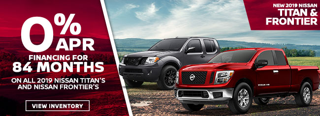 2019 Nissan Titan and Frontier