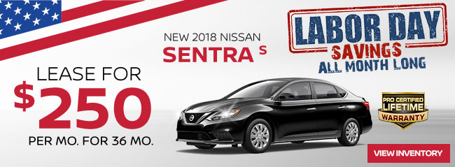 New 2018 Nissan Sentra S