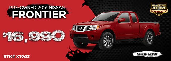 Pre-owned 2016 Nissan Frontier 
