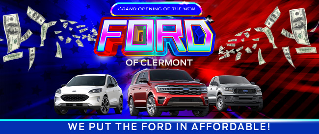 Special promotional offer from Ford of Clermont